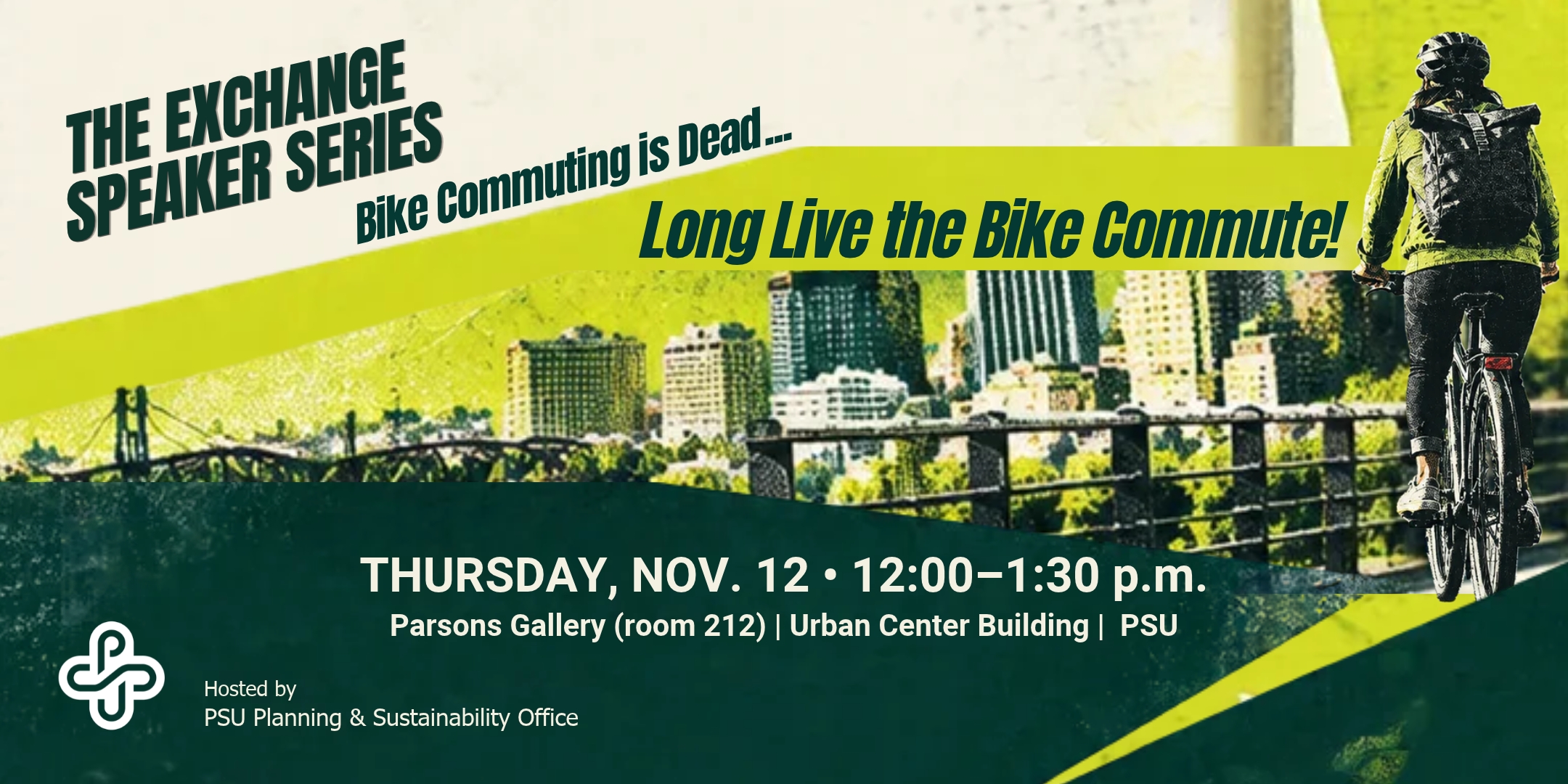Nov 12 Bike Commute Exchaneg Speaker Series Header