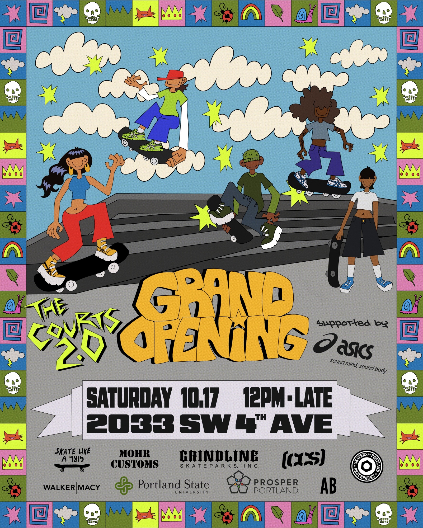The Courts Grand Opening 10/17 12pm - late 2033 SW 4th Ave