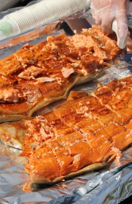 picture of baked salmon