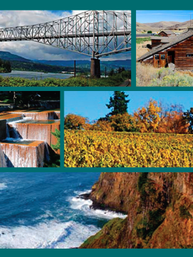 Various images of Oregon