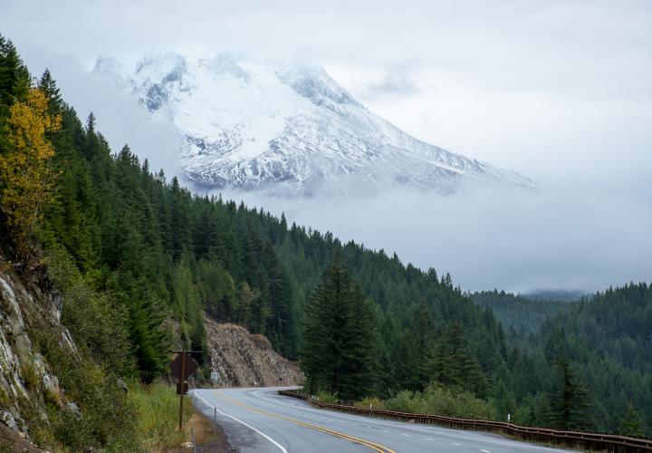 Road to Mt Hood