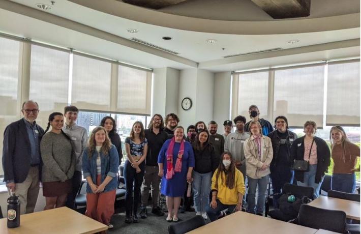 Oregon Politics class field trip to Metro
