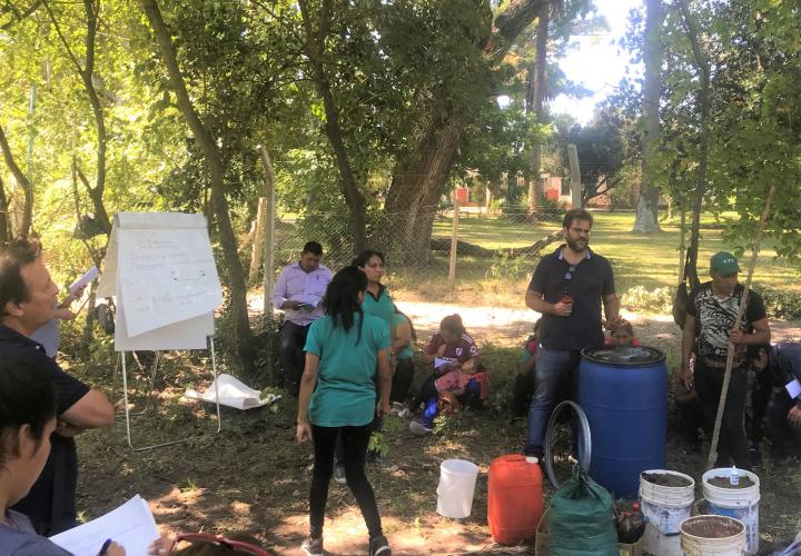 Agroecological workshop in Argentina