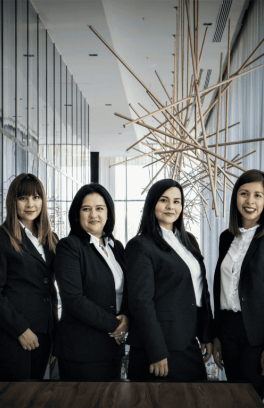 professionals in suits
