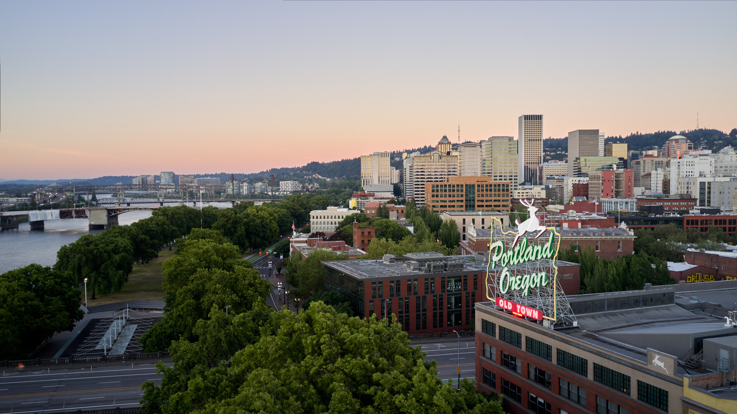 Portland skyline