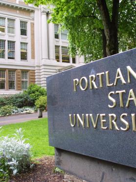 portland state sign