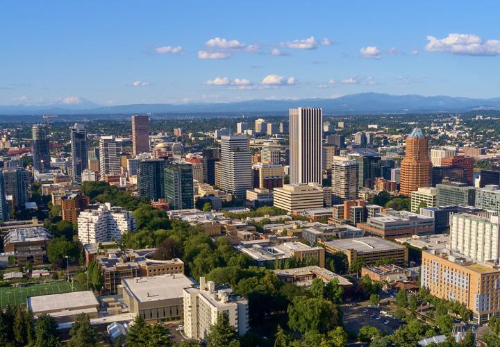 Portland skyline