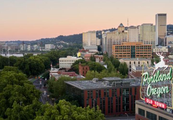 Portland skyline