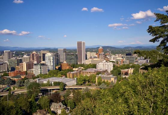 Portland skyline