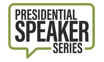 Presidential Speaker series logo