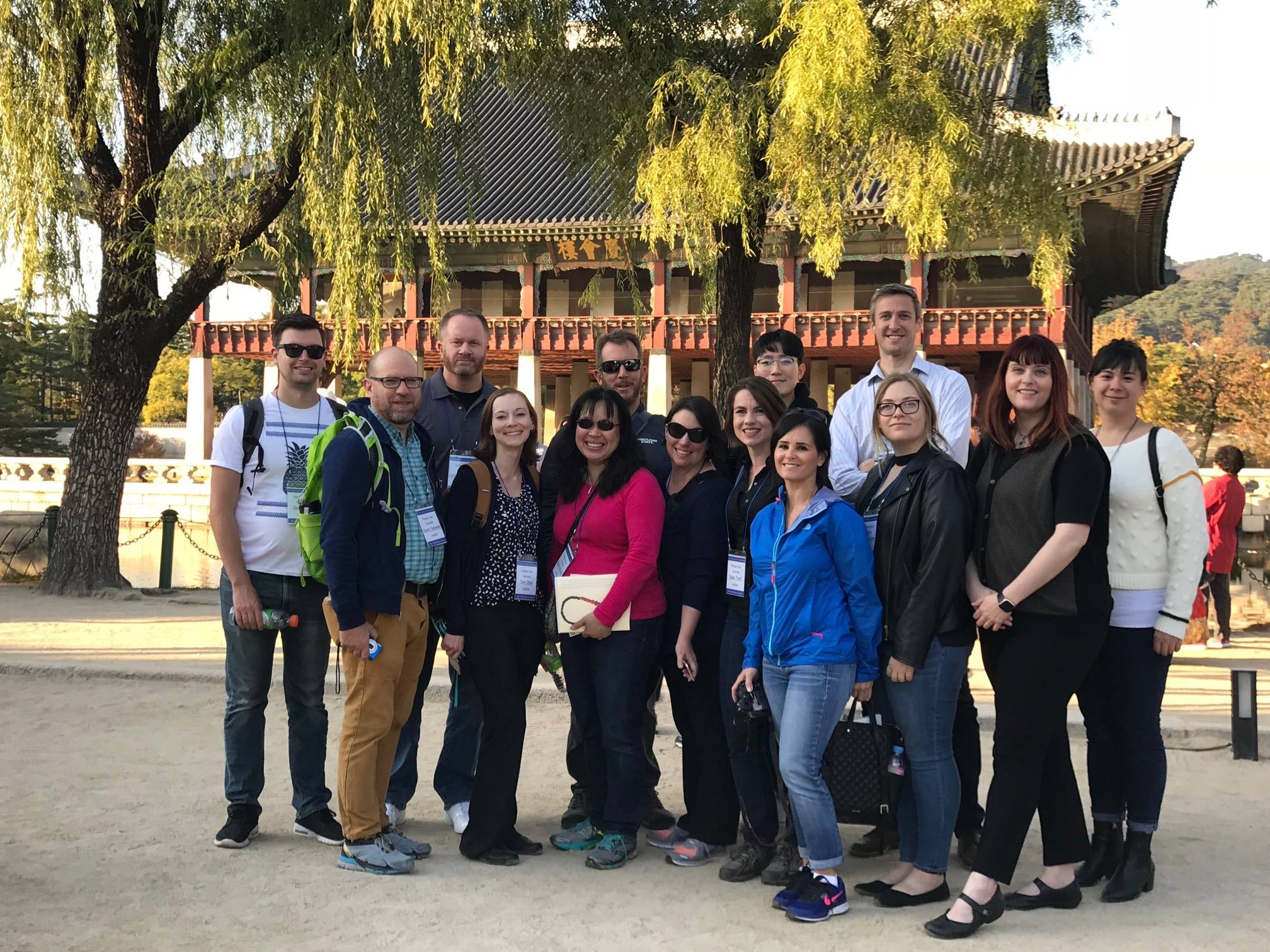 EMPA Students exploring Seoul Korea