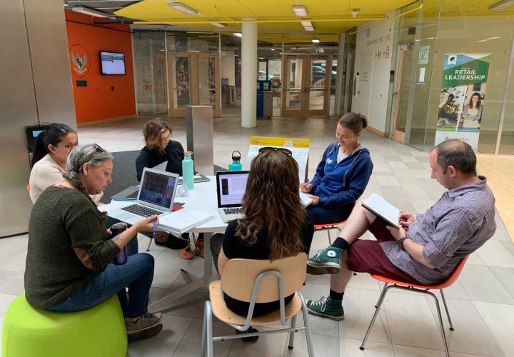 2019 Cohort in group discussion