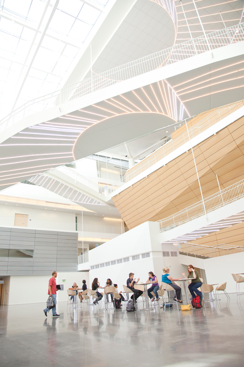 Architecture of Robertson Science Building Lobby