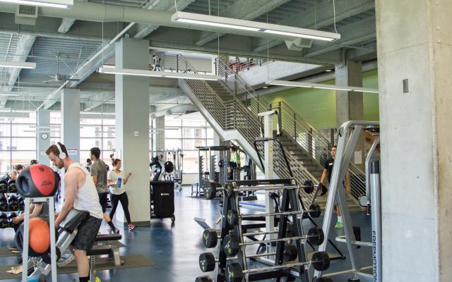 Weight room
