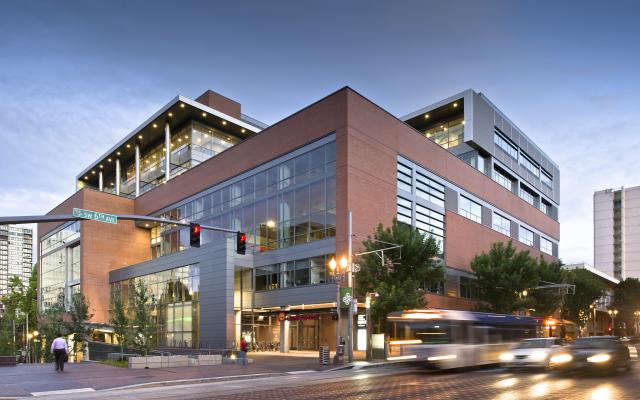 Exterior of Campus Rec