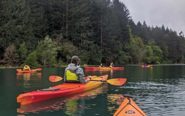 image of people kayaking