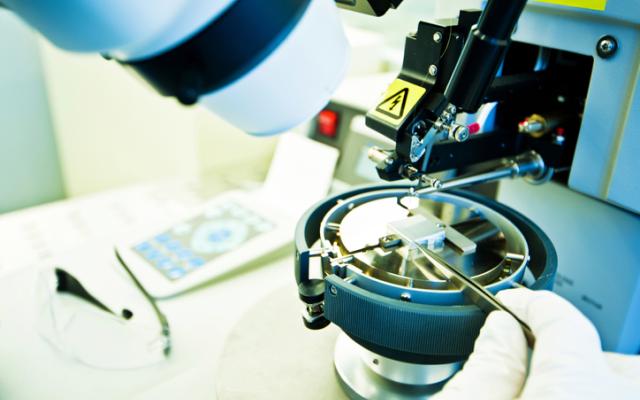 Microscope sample preperation