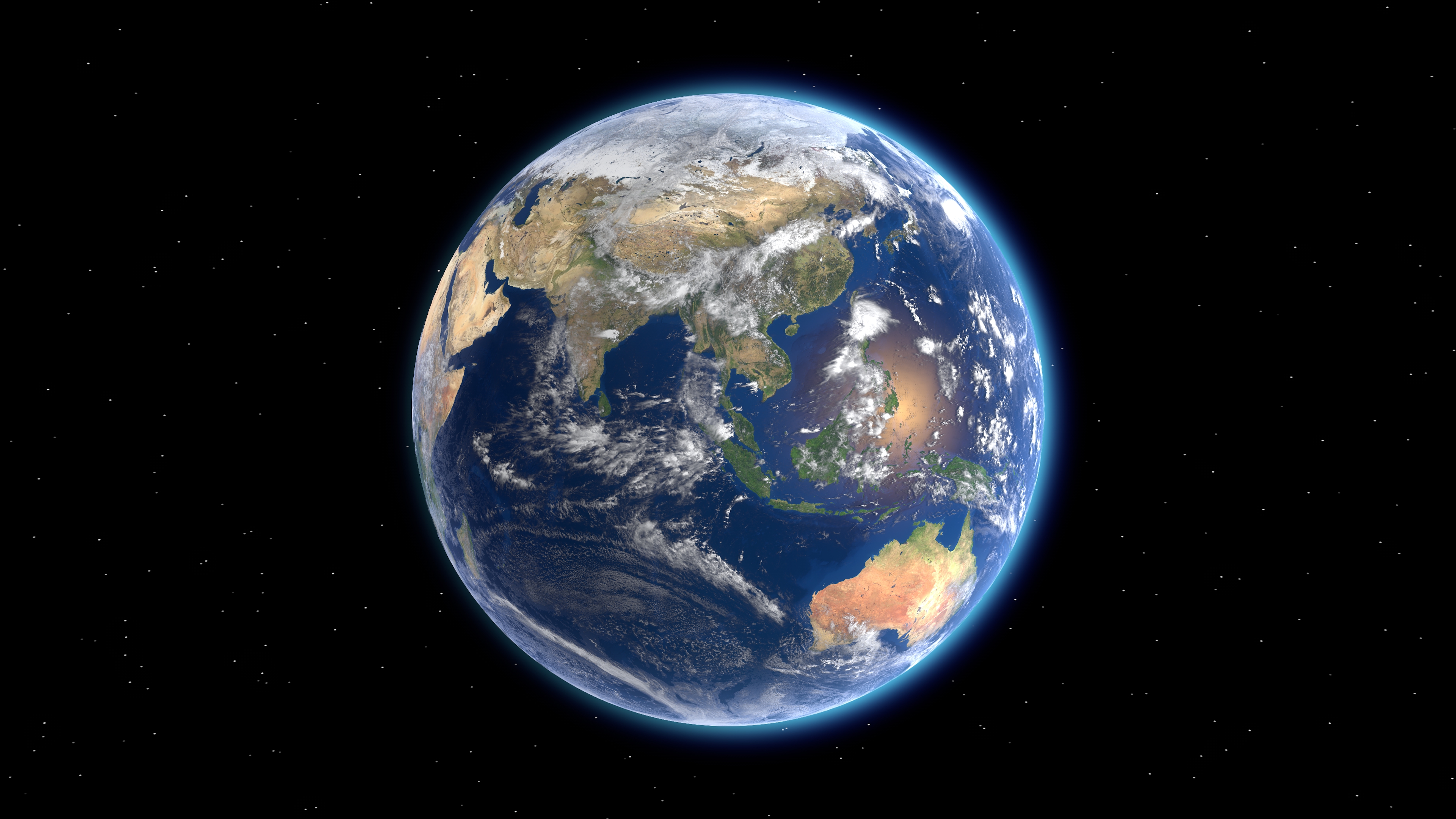 earth from space