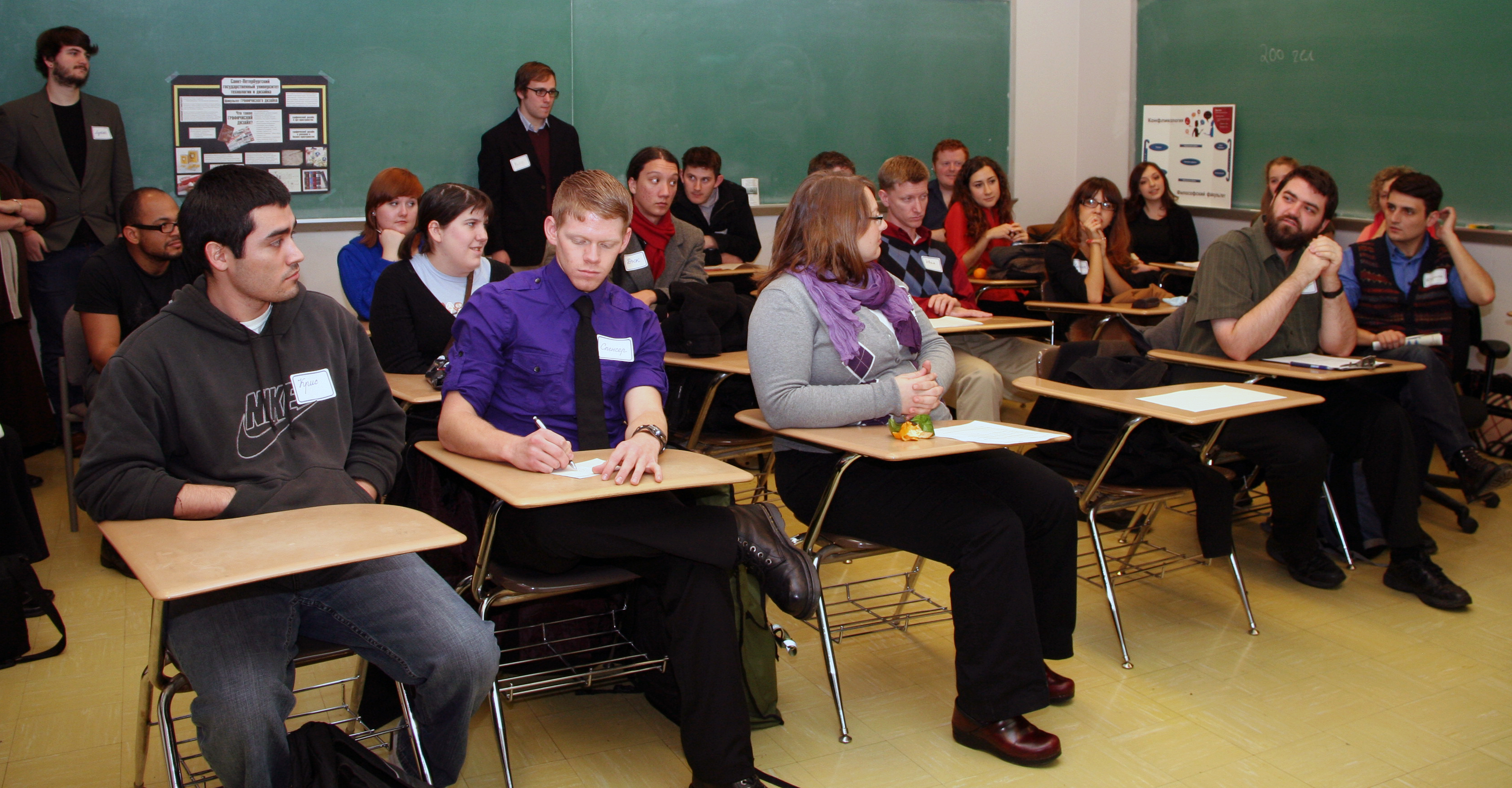 Group of Flagshippers in class