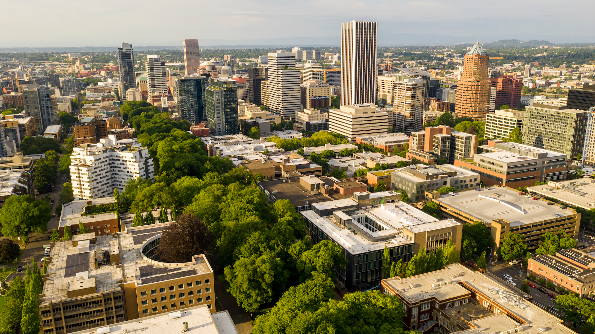 City of Portland skyline