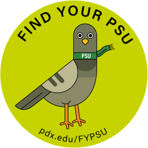 Bridgey Find Your PSU mascot