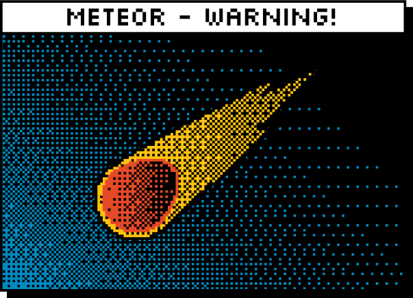 PSU Cascadia Meteorite Lab illustration