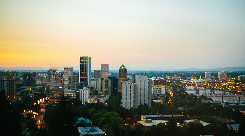 Portland skyline