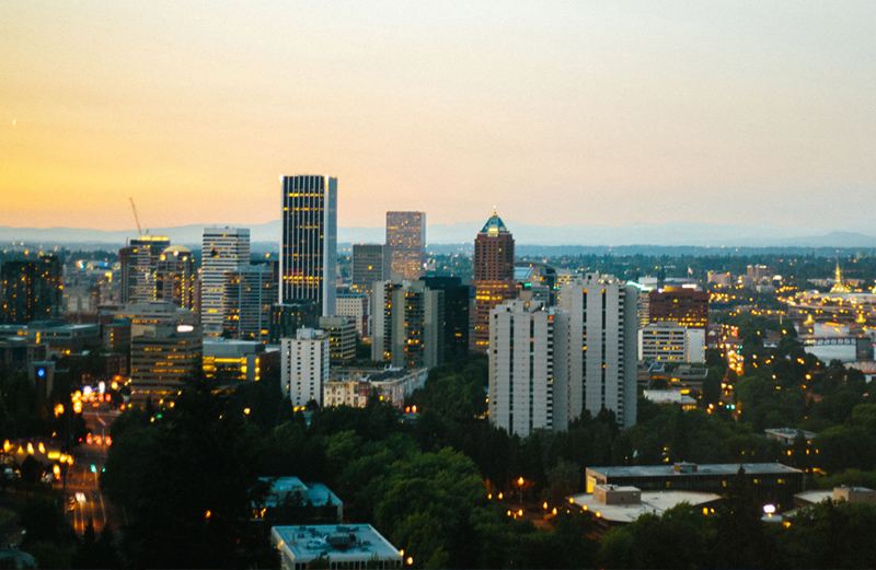 Portland skyline