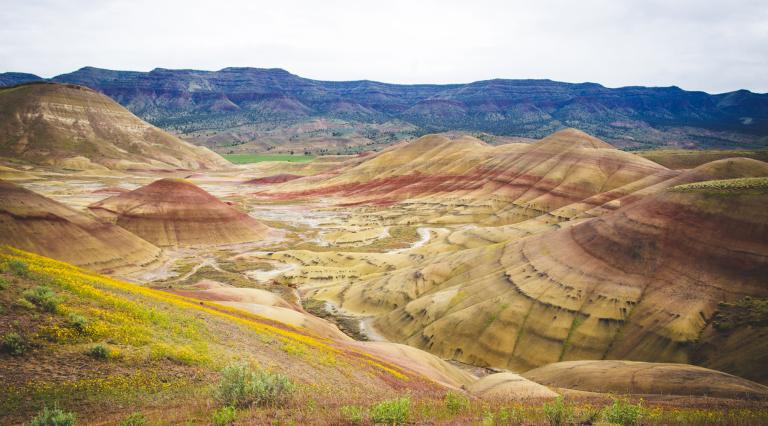 image of painted hills