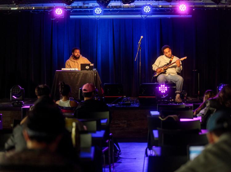 Music performance in Smith Memorial Student Union