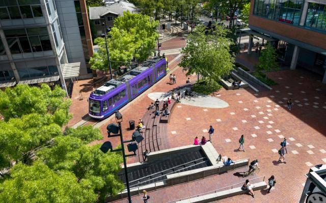 Urban plaza