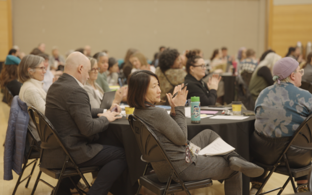 The PSU community gathered Feb. 27 to celebrate the culmination of the Time to Act plan — and the many programs, initiatives and efforts that were inspired and informed by it.