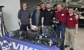 Viking Motorsports Crew at VMS Booth