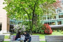 Image of the Front of PSU library