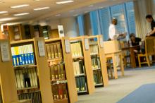 Image of PSU Library Shelves