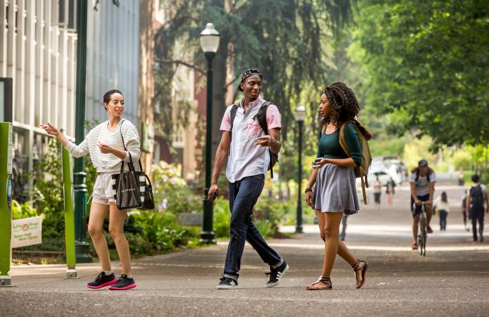 Students Walking/Talking