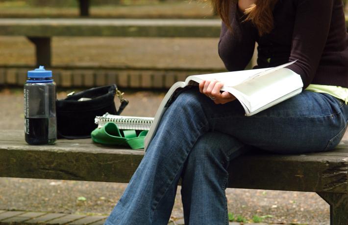 Woman reading