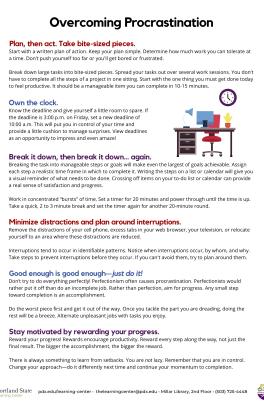 Image of Overcoming Procrastination PDF