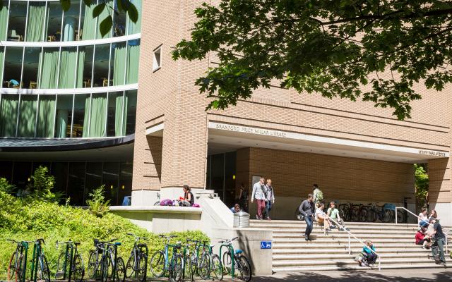 Photo of Millar Library where the Learning Center is located on the 2nd Floor northwest corner