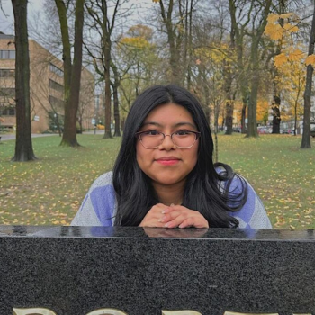 Image of Tayma Miguel, the marketing & communication outreach coordinator 