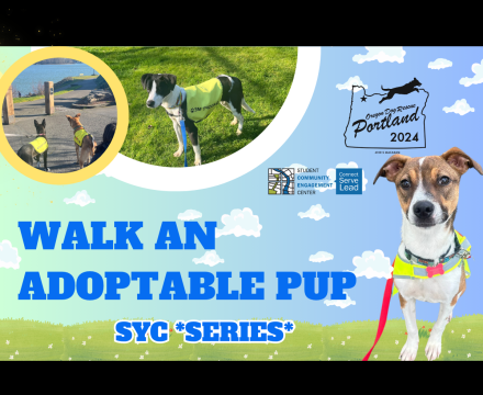 Walk an adoptable PuP