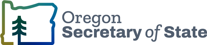 Oregon Secretary of State Tobias Reed Logo