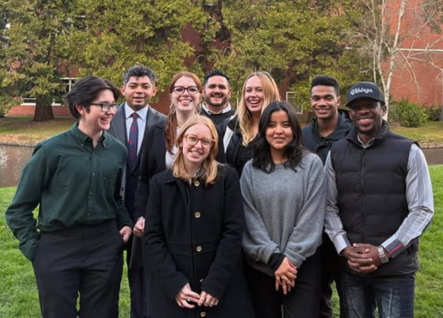 Image of ASPSU members at Willamette University Conference