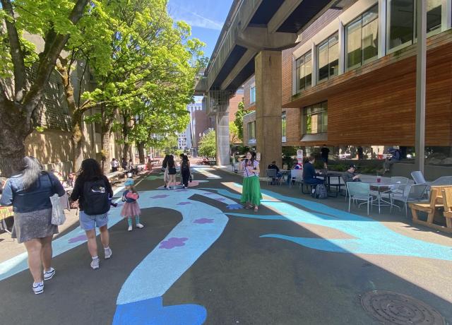 Image of ASPSU community resource fair event 