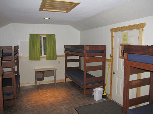 Magruder cabin interior