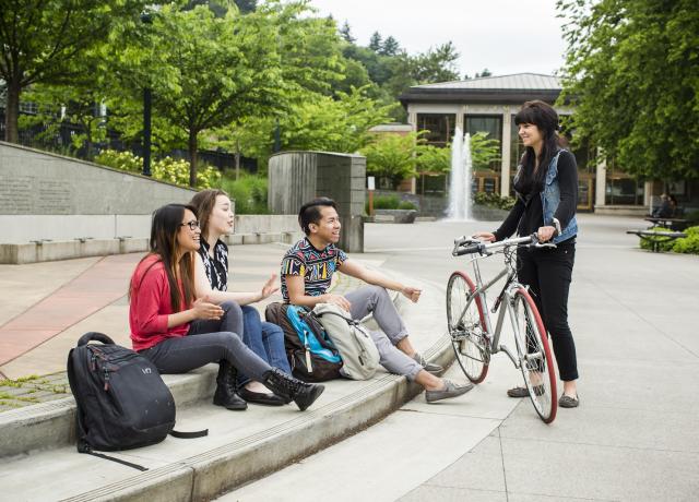 PSU Students on Campus