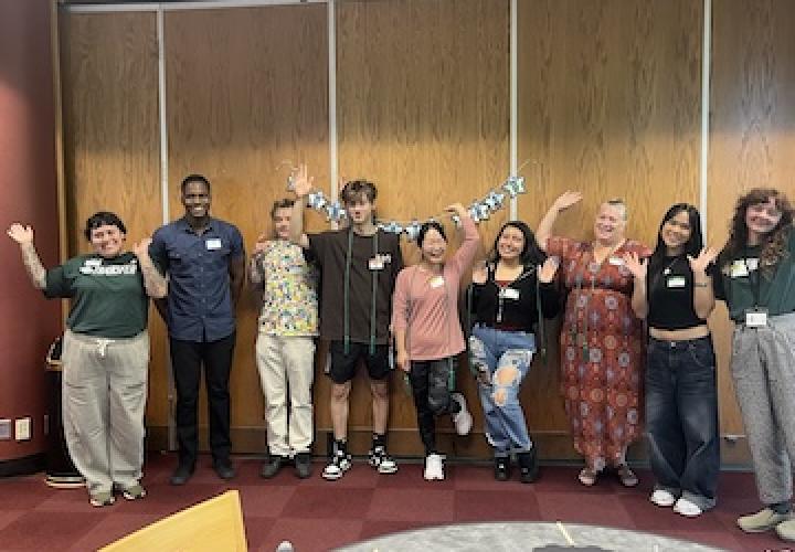 ACCE students celebrating