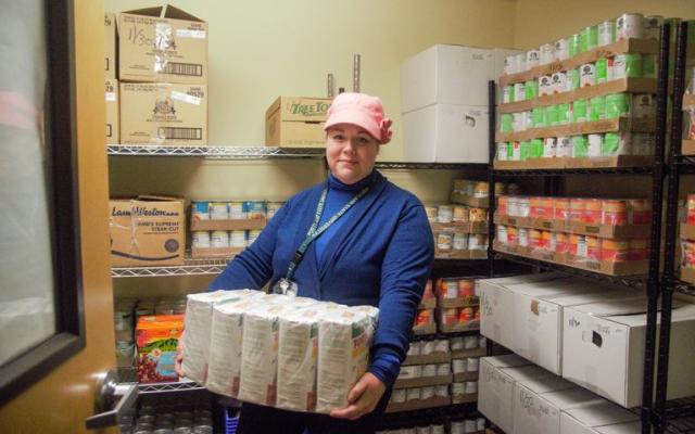 PSU Food Pantry general manager Trenna Wilson