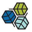 SSC logo containing 3 colored leaf icons 