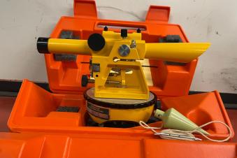 scope, case & plumb bob
